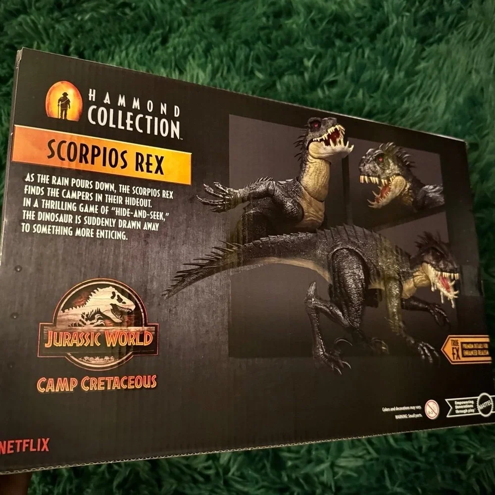 Jurassic World Hammond Collection Indominus Rex & Scorpios Rex LOT SHIPS TODAY